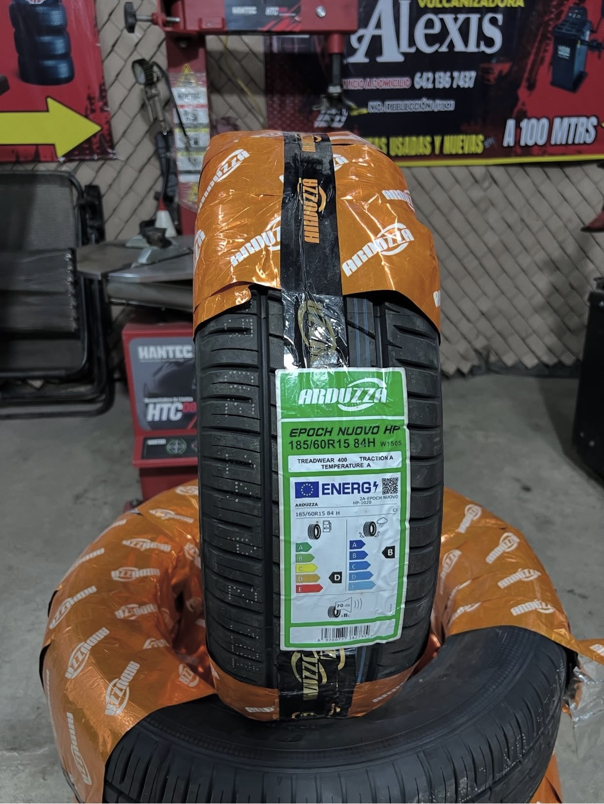 Llanta Arduzza Epoch Nuovo HP 185/60R15 nueva