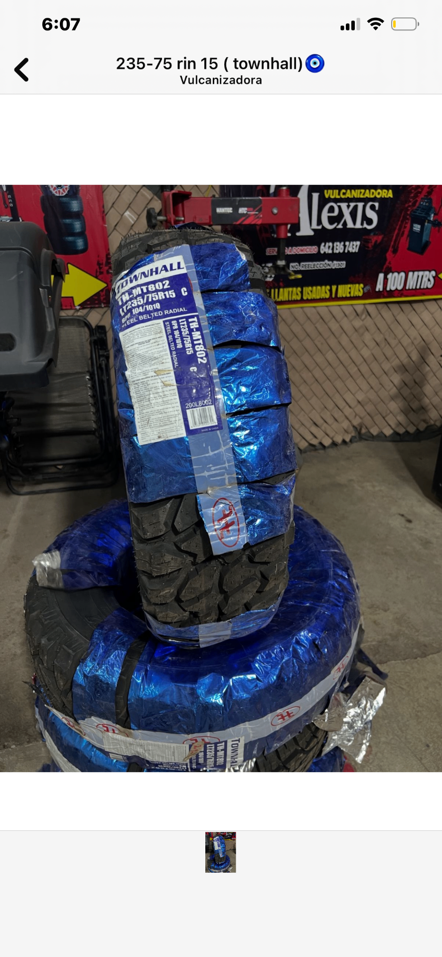 Llantas Townhall TM-MT802 235/75R15